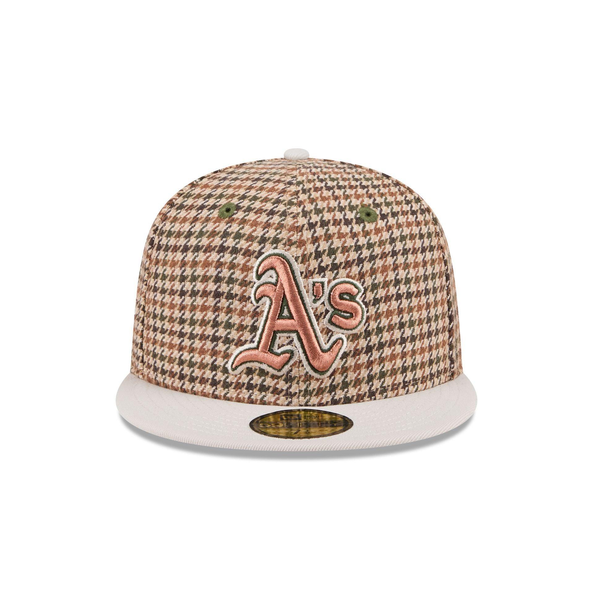 Oakland Athletics Houndstooth 59FIFTY Fitted Hat Male Product Image