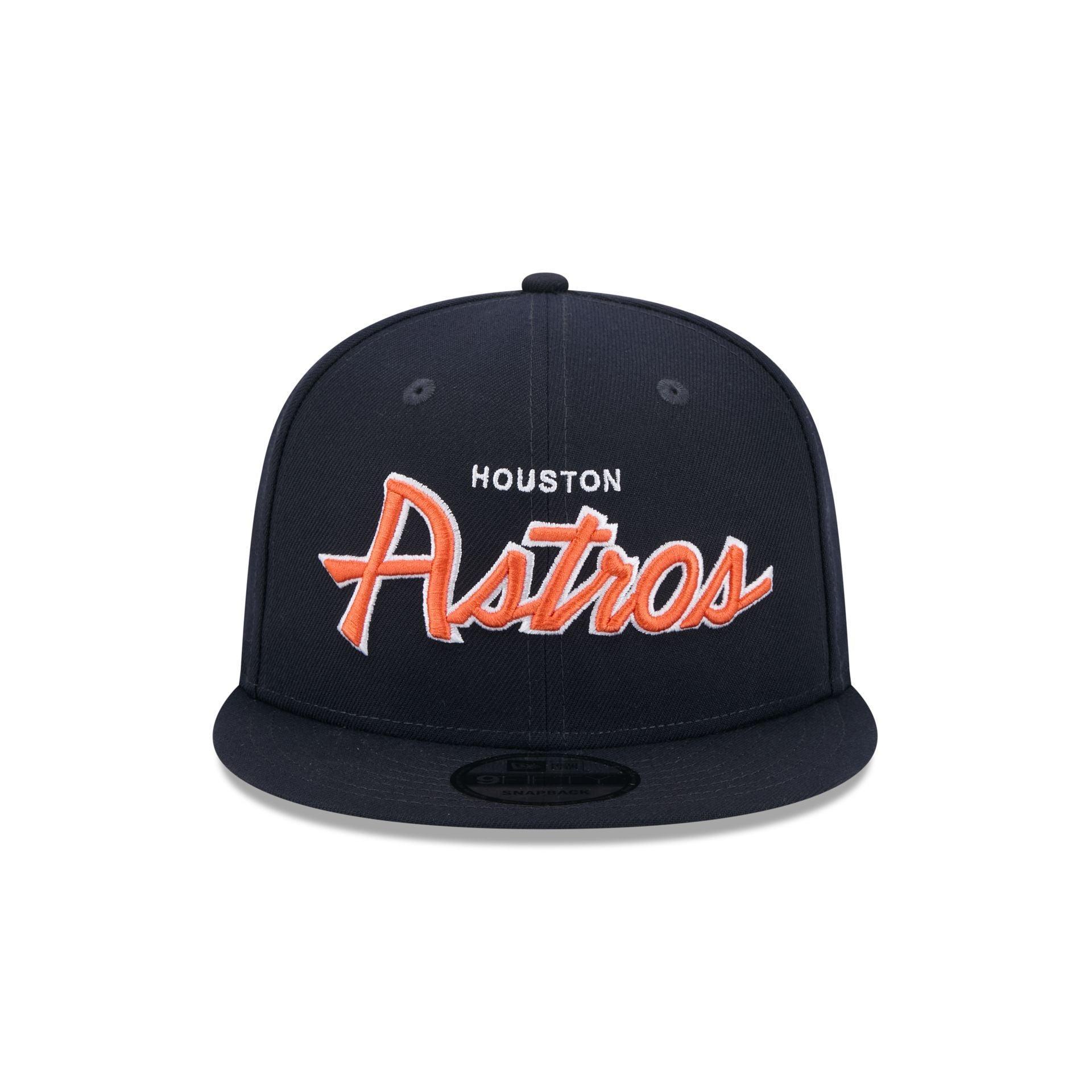 Houston Astros Wordmark 9FIFTY Snapback Hat Male Product Image