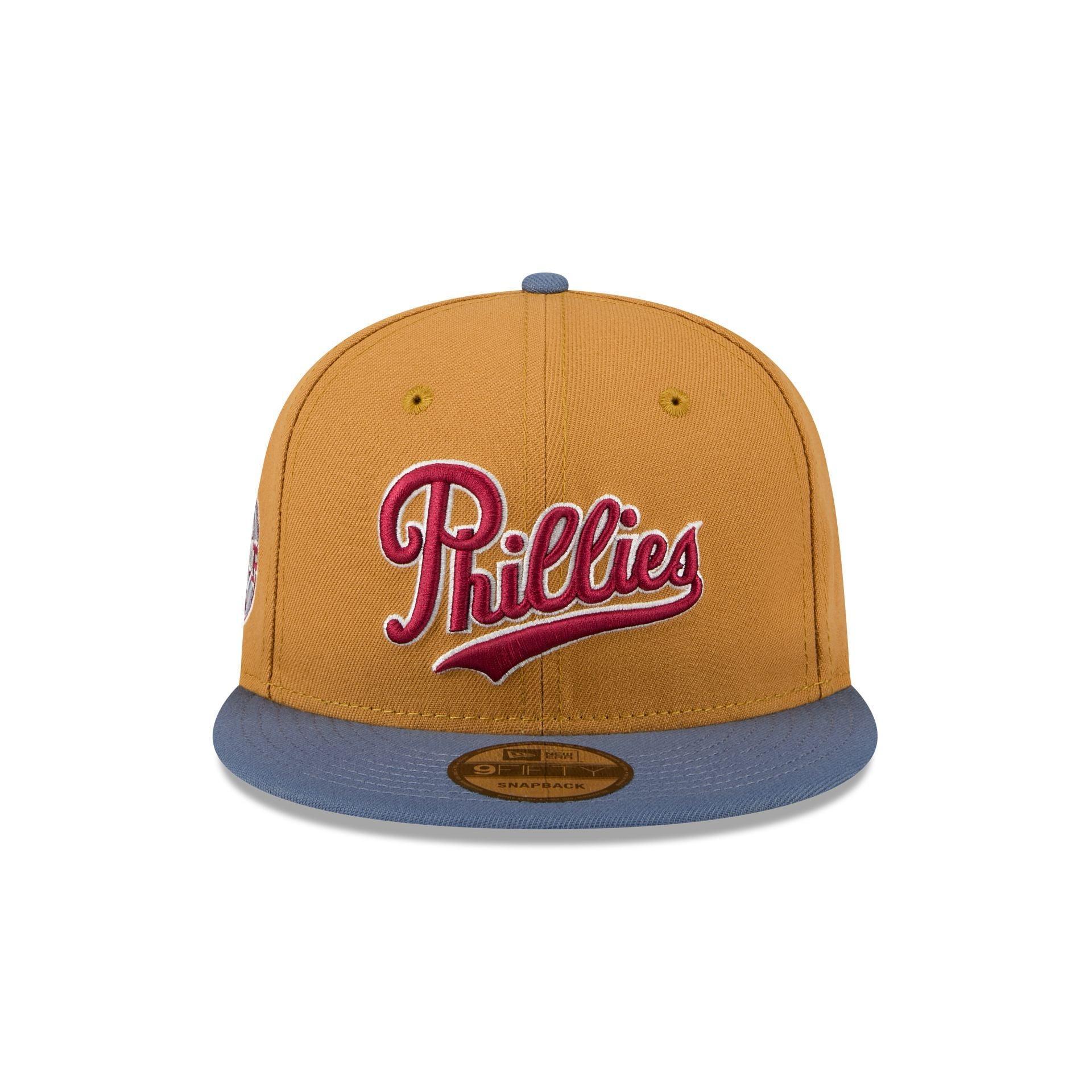 Philadelphia Phillies Panama Tan 9FIFTY Snapback Hat Male Product Image