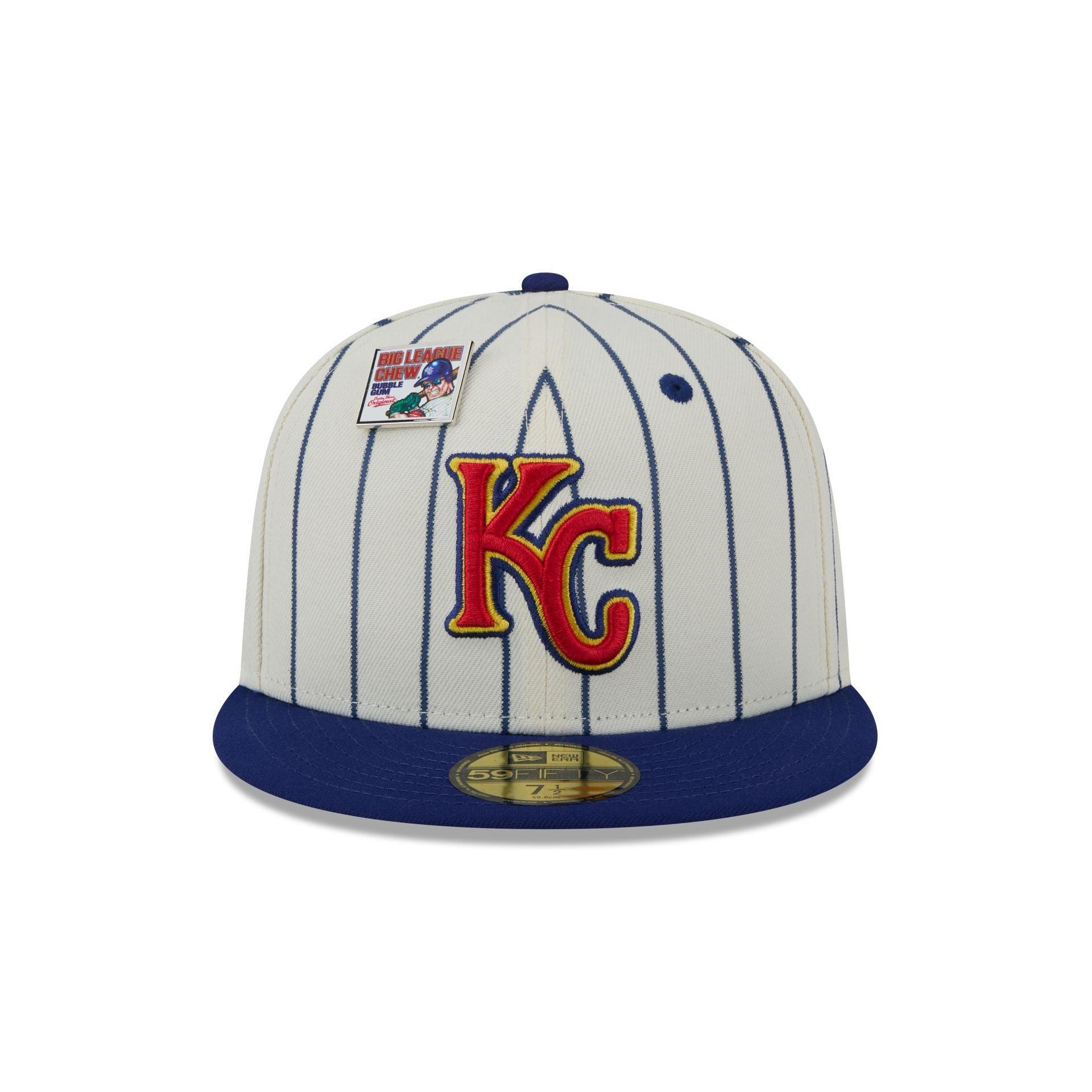 Big League Chew X Kansas City Royals Pinstripe 59FIFTY Fitted Hat Male Product Image