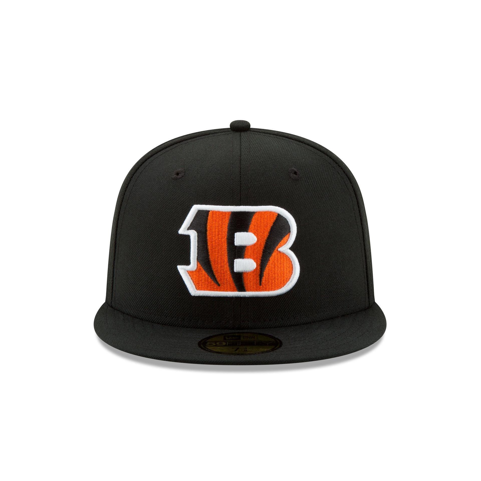 Cincinnati Bengals Basic Black 59FIFTY Fitted Hat Male Product Image