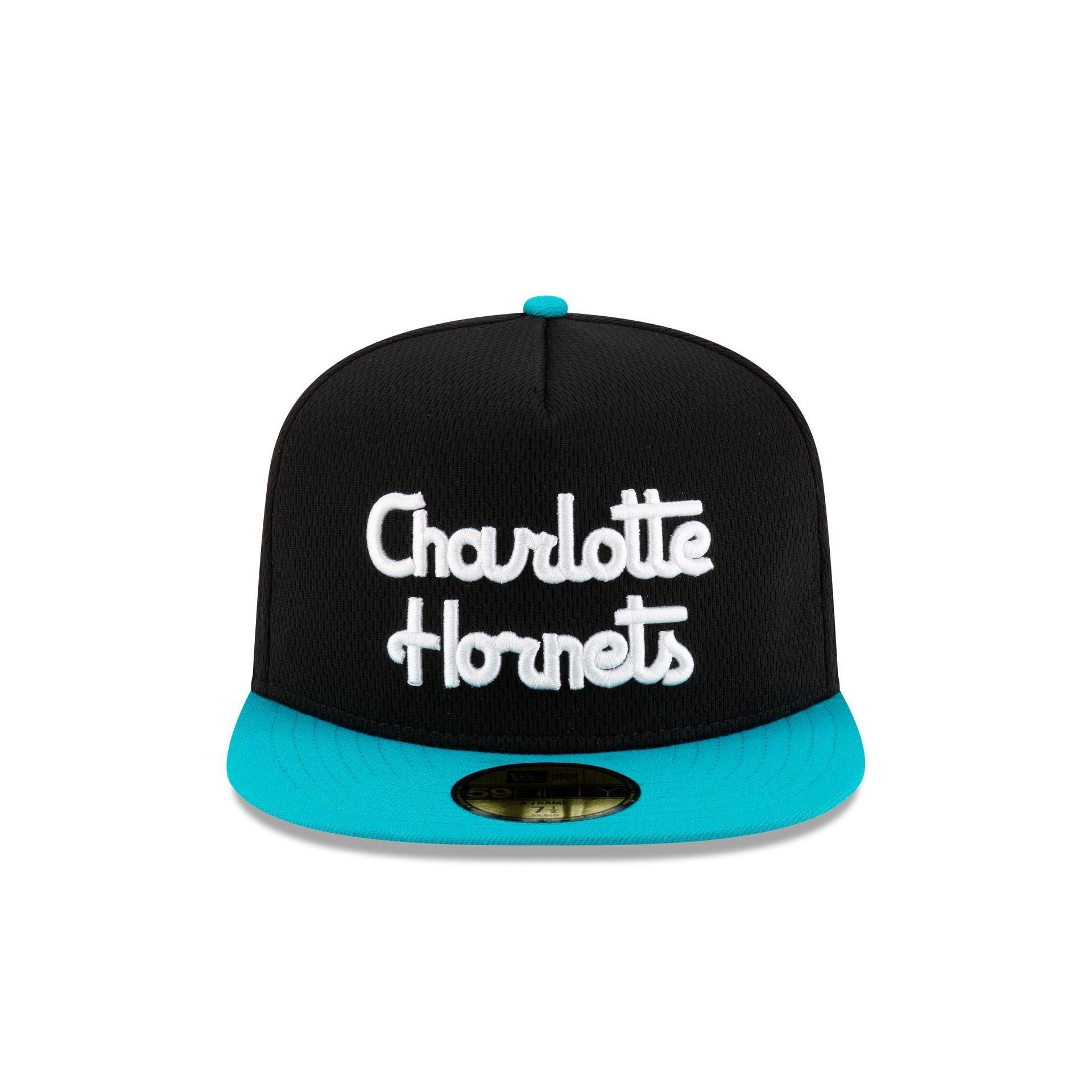 Charlotte Hornets Dashmark Mesh 59FIFTY A-Frame Fitted Hat Male Product Image