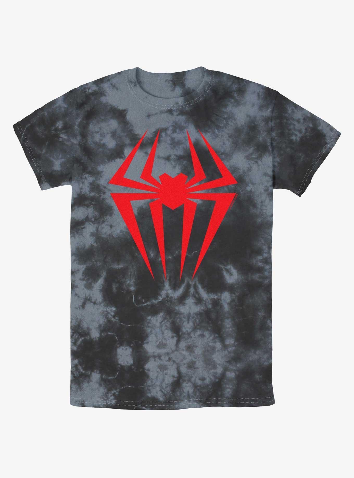 Marvel Spider-Man Spider Symbol Tie-Dye T-Shirt Product Image