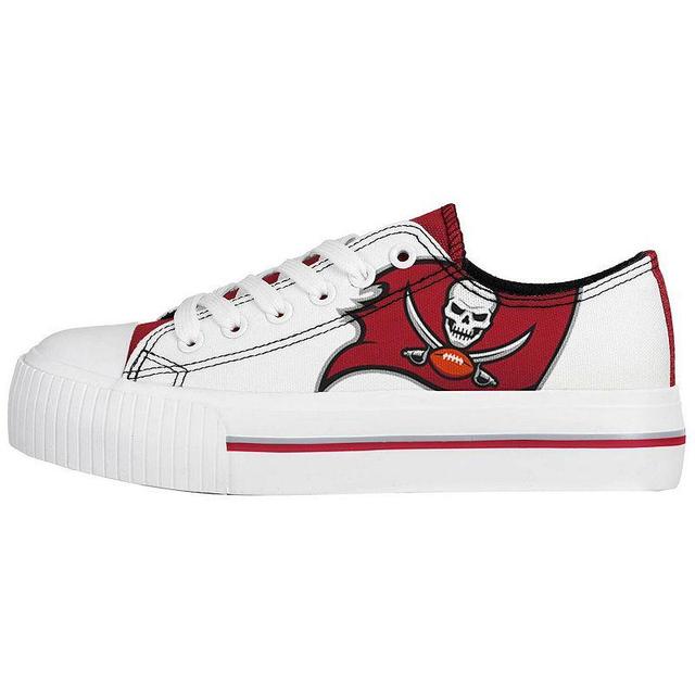 Womens FOCO Tampa Bay Buccaneers Platform Canvas Shoes Product Image