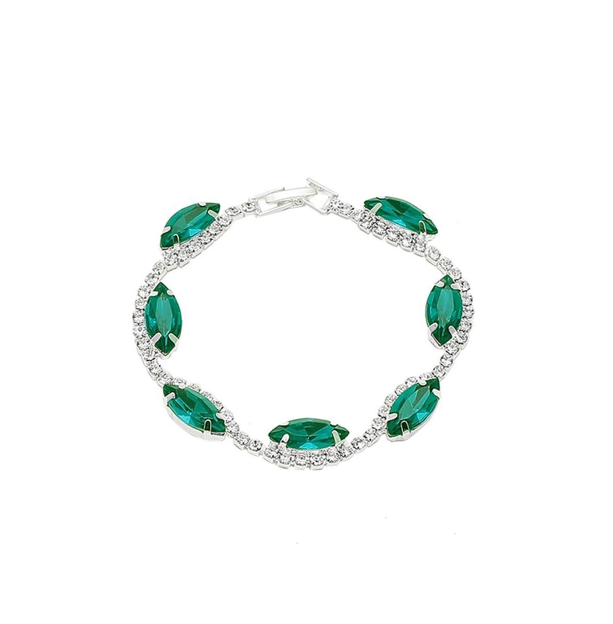 Sohi Womens Marquise Tennis Bracelet Product Image