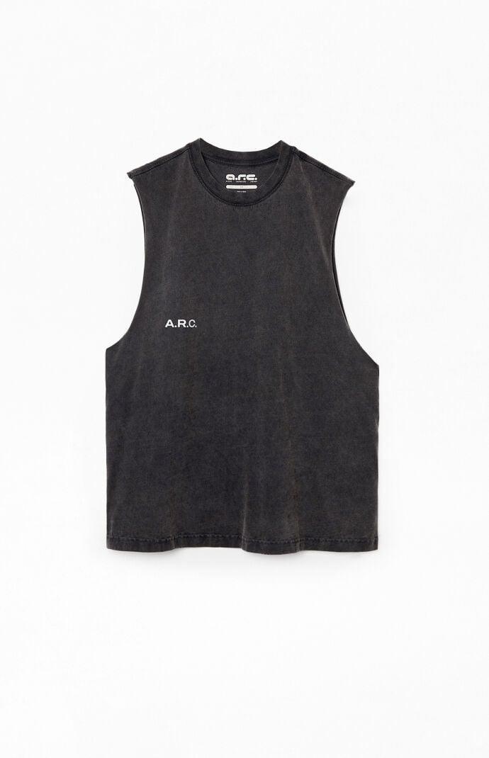 A.R.C. Men's Vintage Wash Comfort Cut Off Muscle T-Shirt Product Image