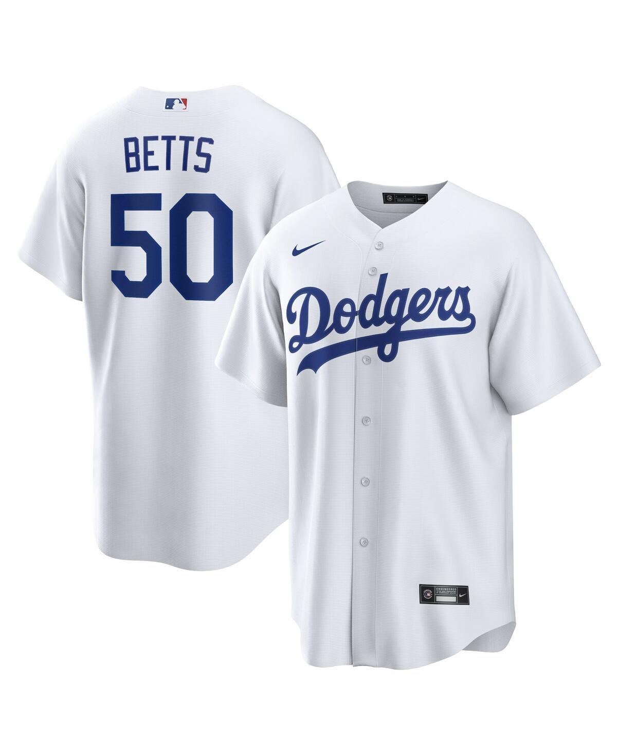 Mens Nike Mookie Betts Royal Los Angeles Dodgers Alternate Replica Player Name Jersey Product Image