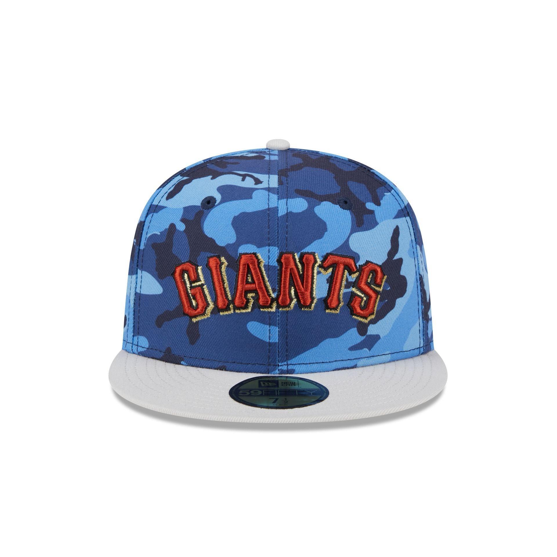 San Francisco Giants Blue Camo 59FIFTY Fitted Hat Male Product Image