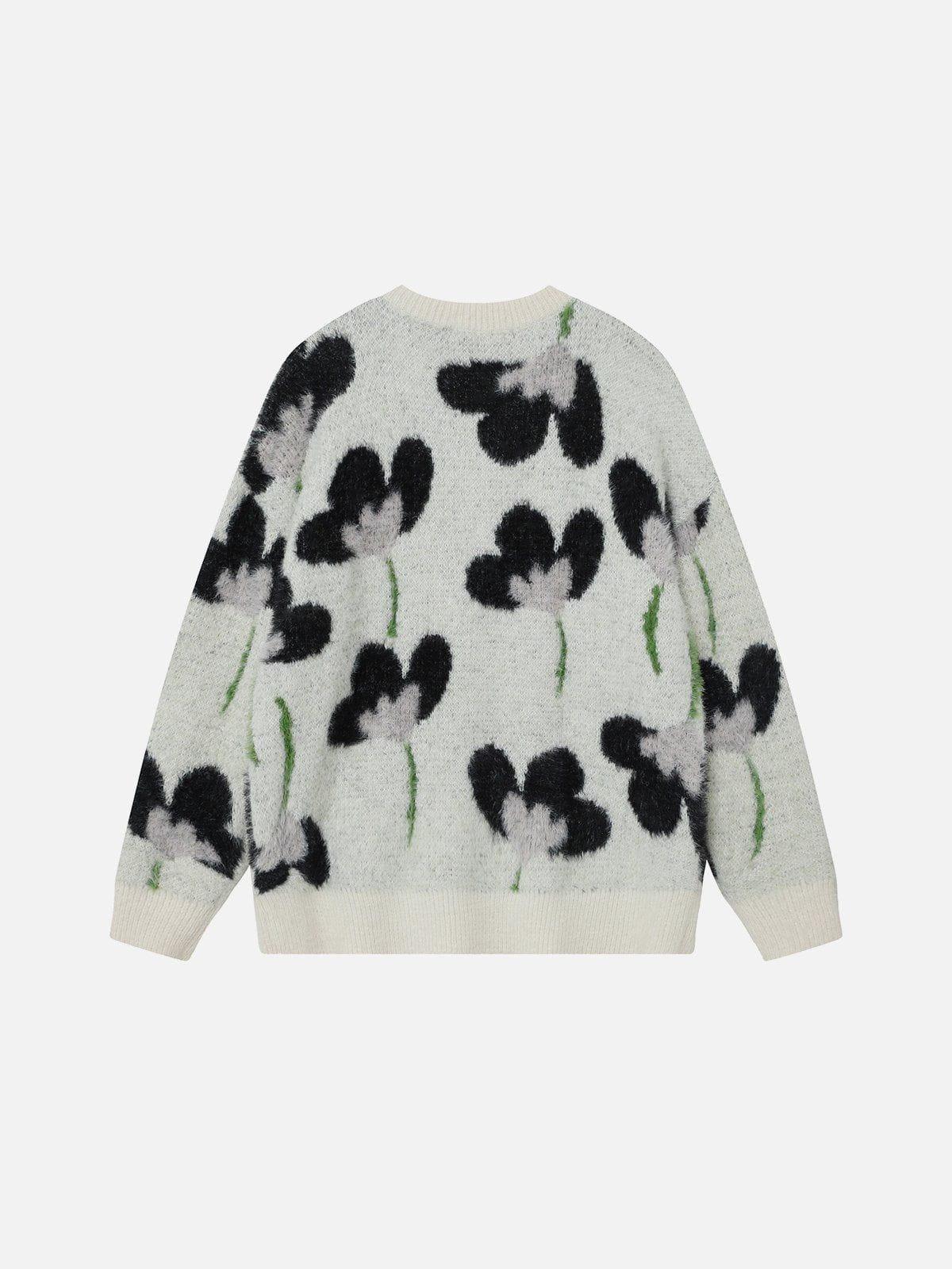 Aelfric Eden Flower Jacquard Sweater Product Image