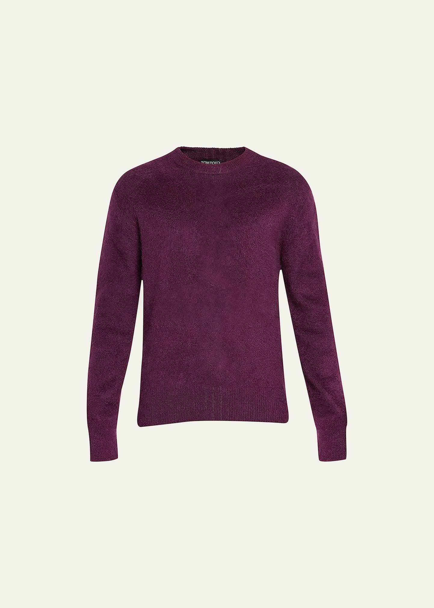 Mens Mohair-Blend Crewneck Sweater product image