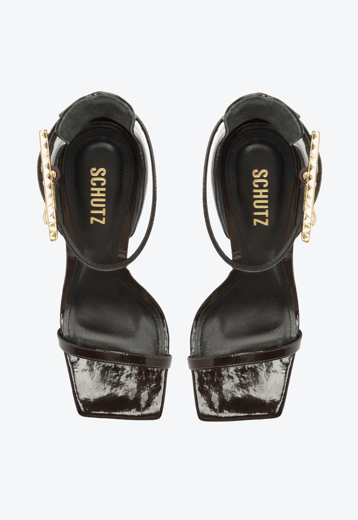 Ciara Patent Leather Sandal Female Product Image