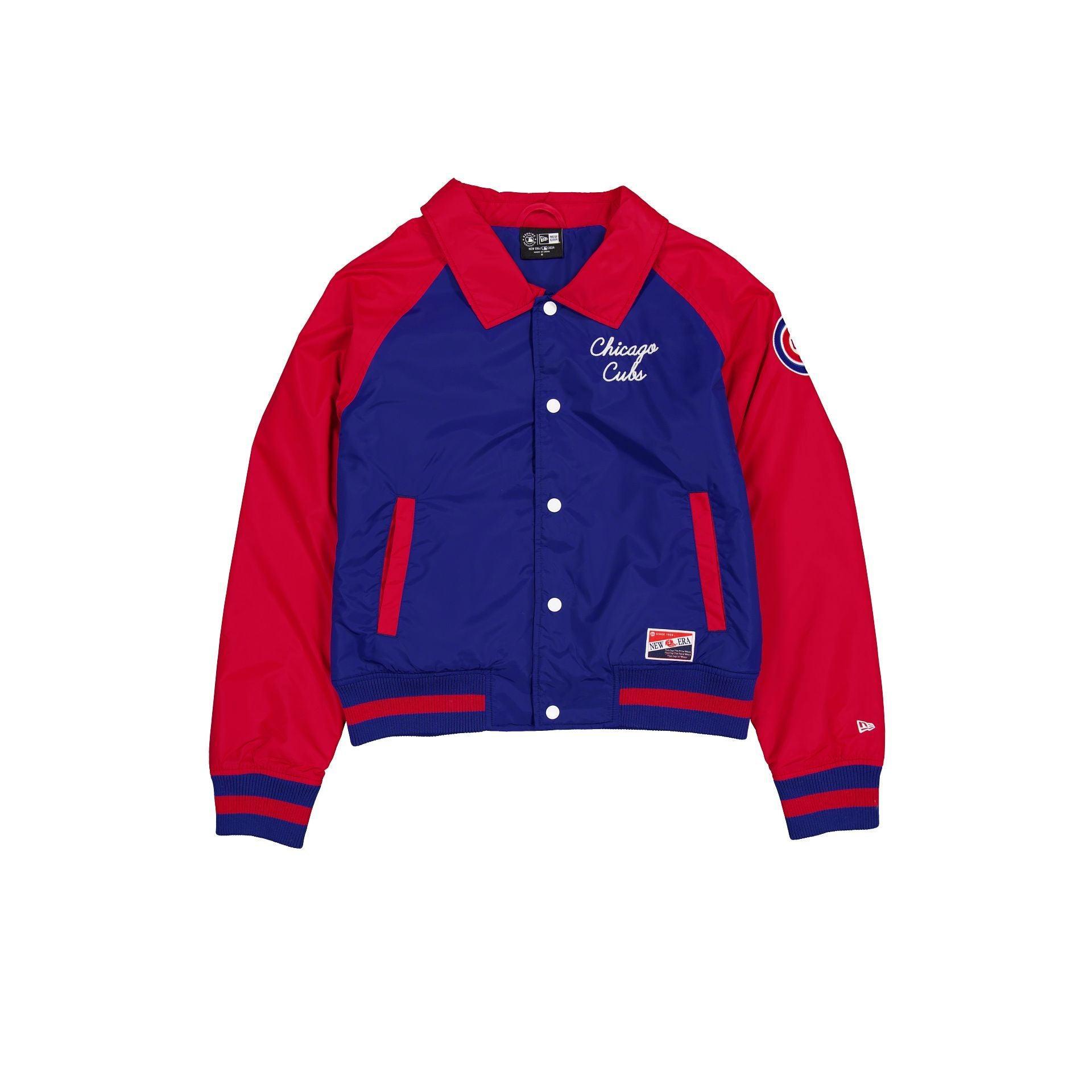 Chicago Cubs Throwback Women's Jacket Female Product Image