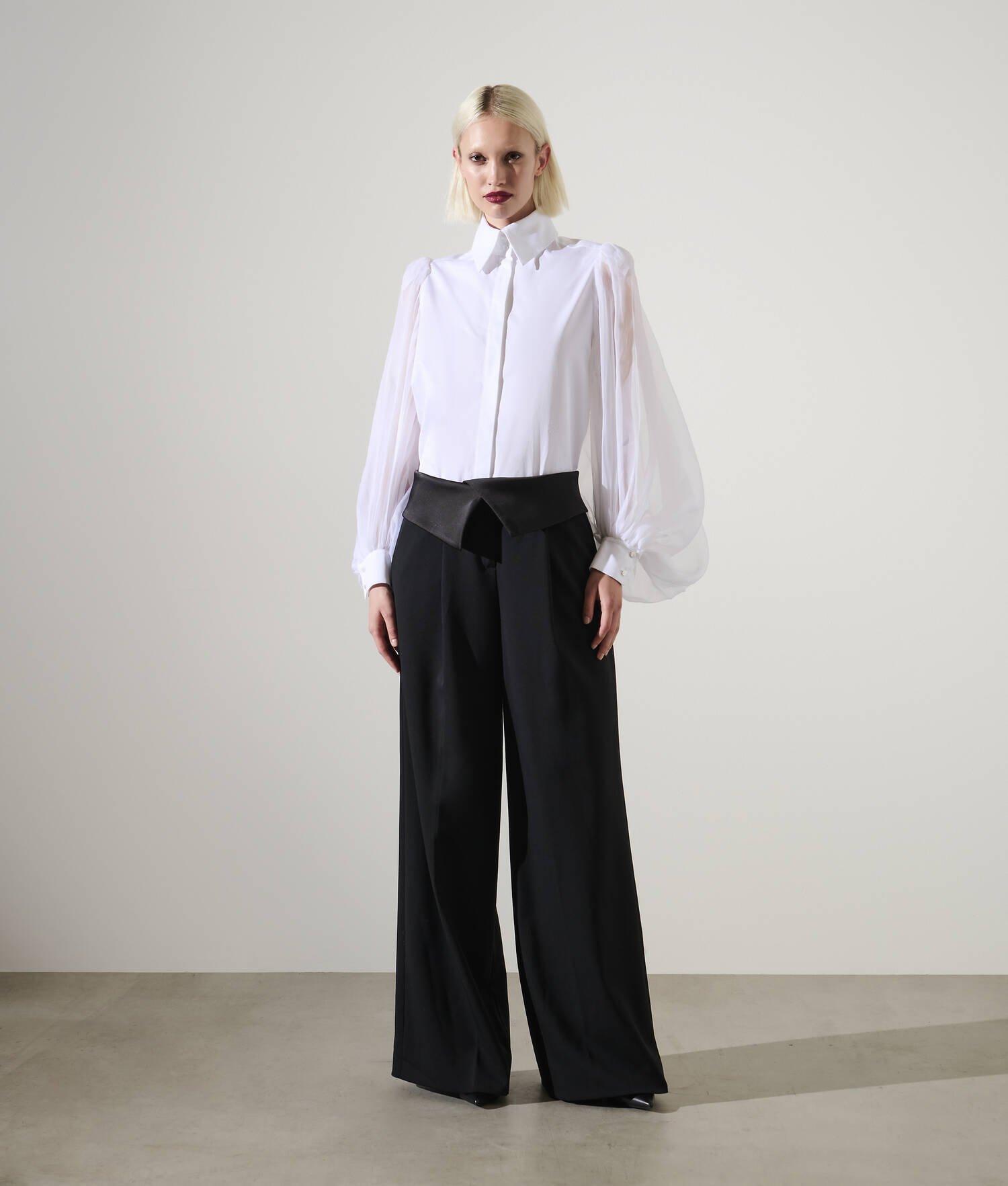 KARL STUDIO WIDE-LEG PANTS Product Image