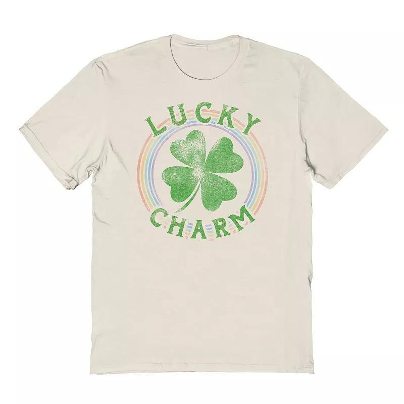 Mens St Patricks Day Lucky Charm Graphic Tee Product Image