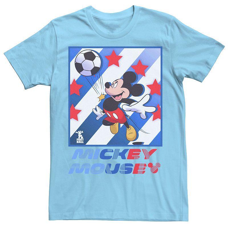 Mens Mickey Classic Mickey Football Star Soccer Tee Product Image