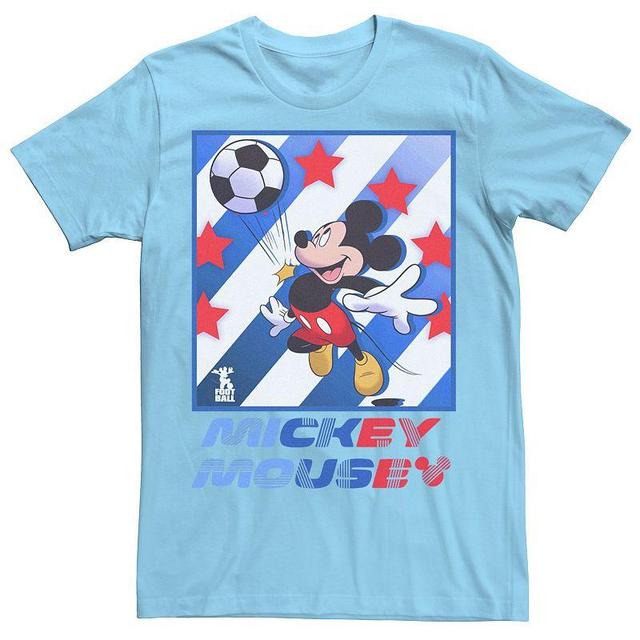 Mens Mickey Classic Mickey Football Star Soccer Tee Product Image