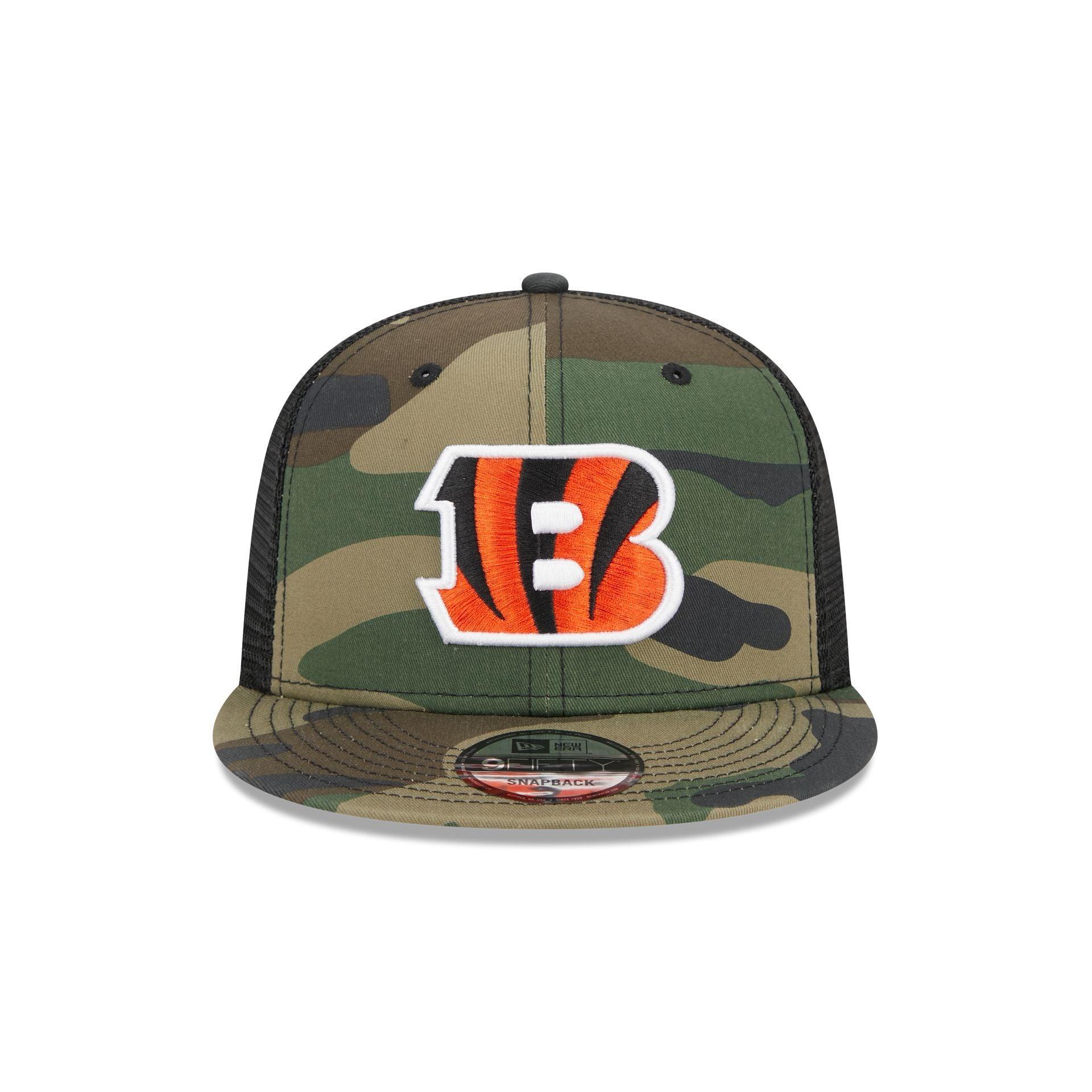 Cincinnati Bengals Camo 9FIFTY Trucker Snapback Hat Male Product Image