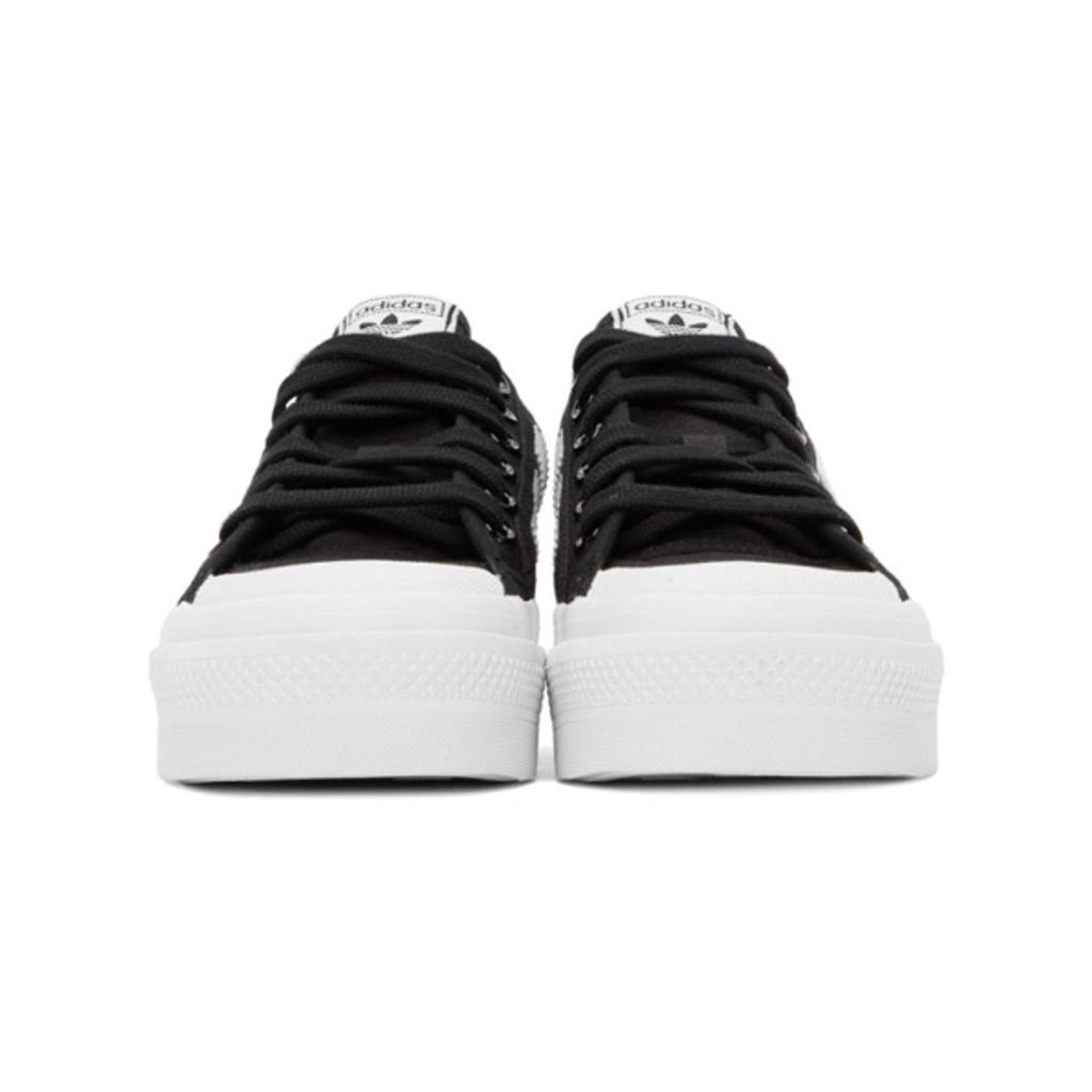 Black Nizza Platform Sneakers Product Image