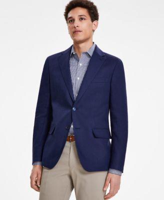 Tommy Hilfiger Mens Modern-Fit Linen Sport Coat Product Image