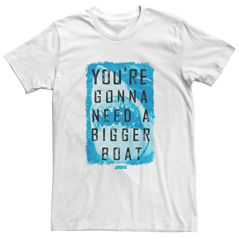 Mens Jaws Bigger Boat Tee Product Image