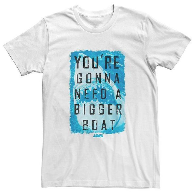 Mens Jaws Bigger Boat Tee Product Image