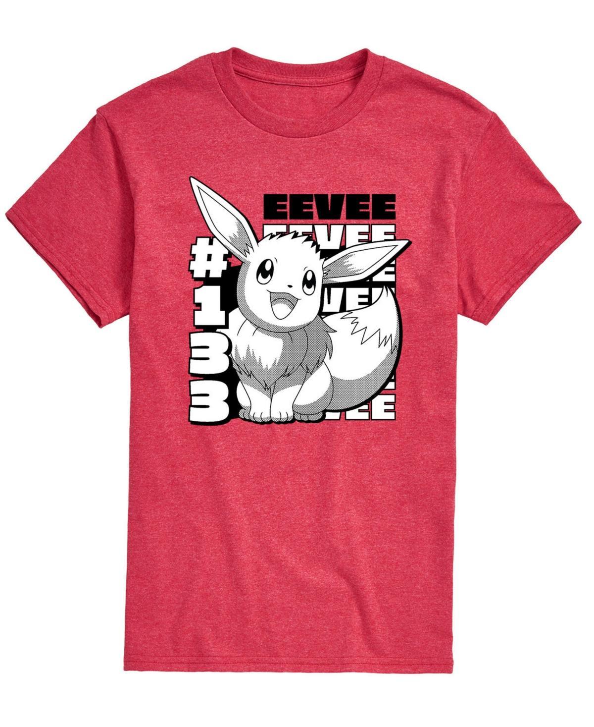 Airwaves Mens Pokemon Eevee Graphic T-shirt Product Image