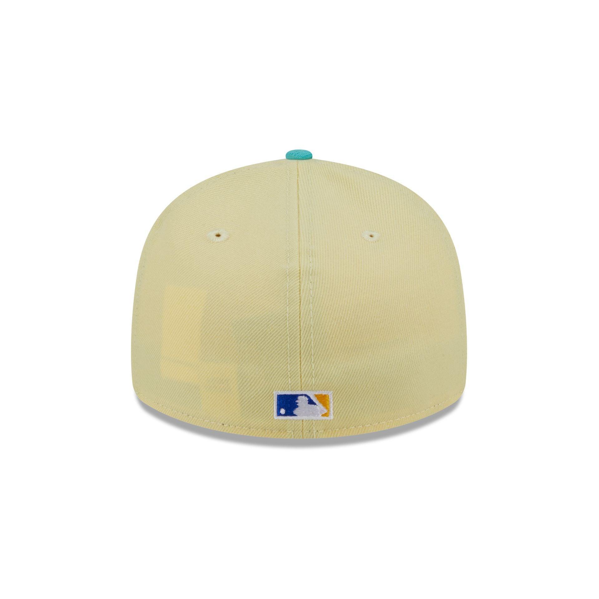 Seattle Mariners Soft Yellow Low Profile 59FIFTY Fitted Hat Male Product Image