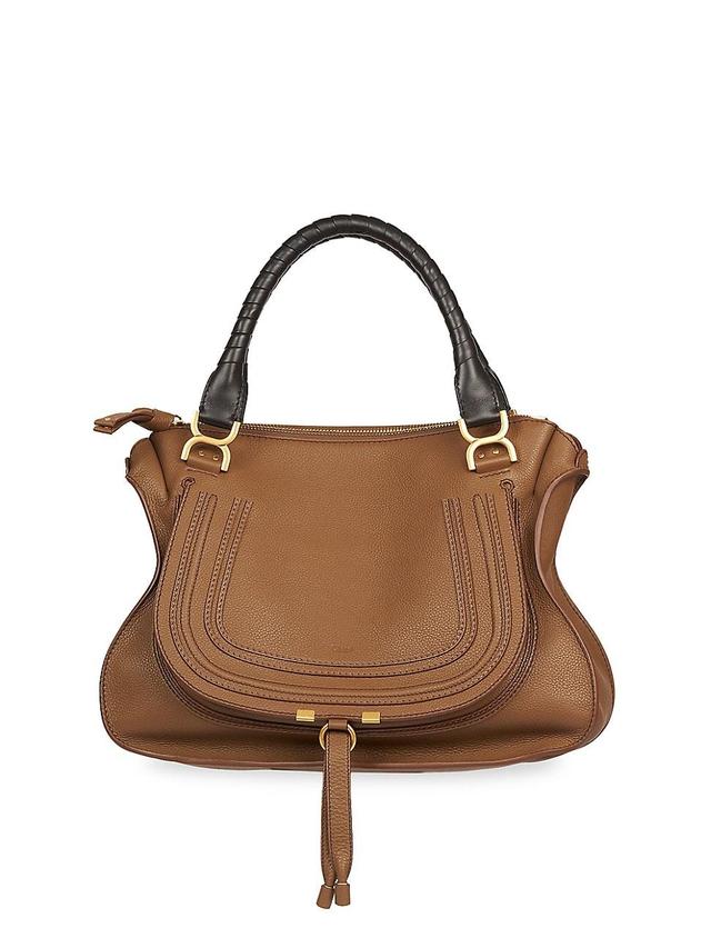 Chloe Marcie Large Leather Shoulder Bag Product Image