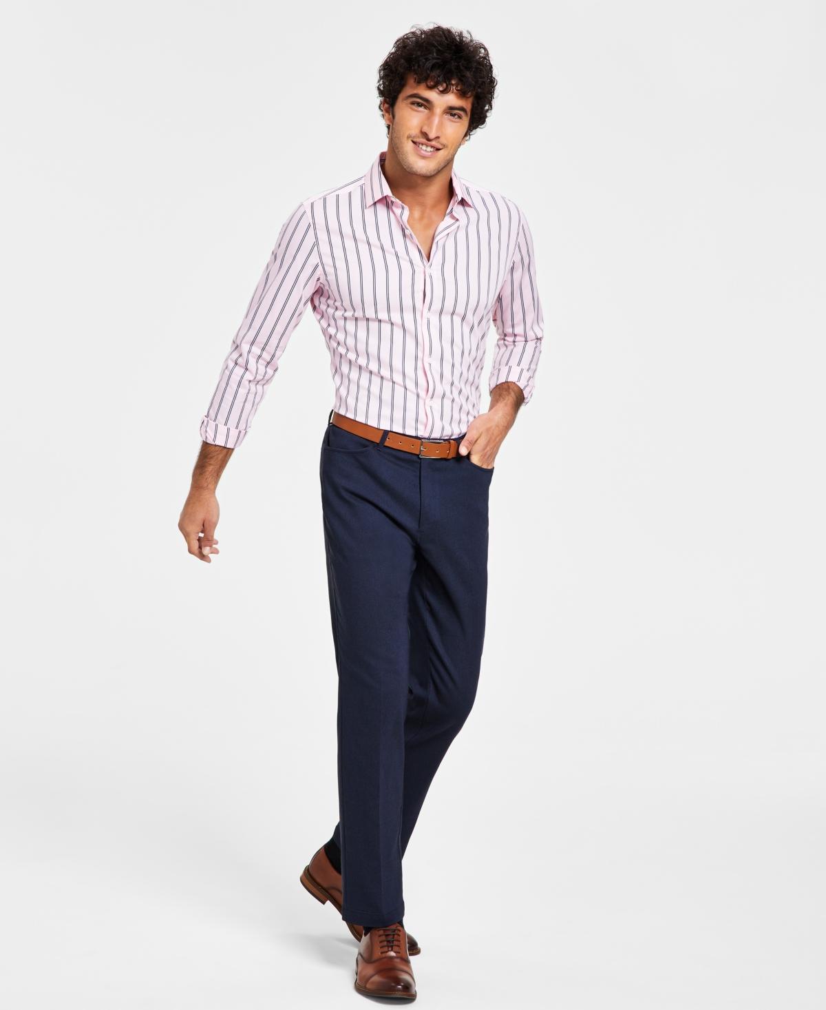 Tommy Hilfiger Mens Modern-Fit Twill Pants Product Image