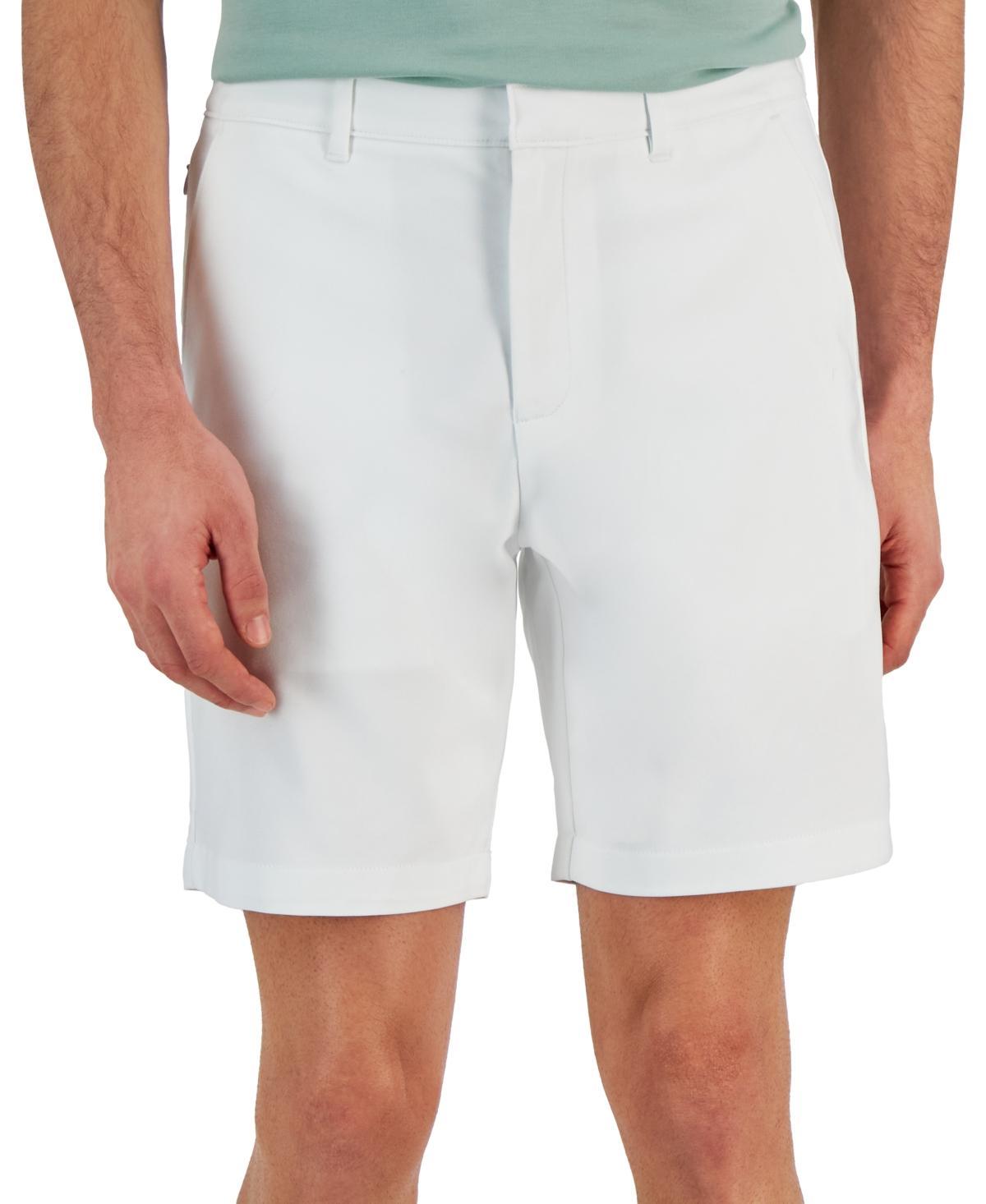 Alfani Mens Flat Front Four-Pocket 8 Tech Shorts, Created for Macys Product Image