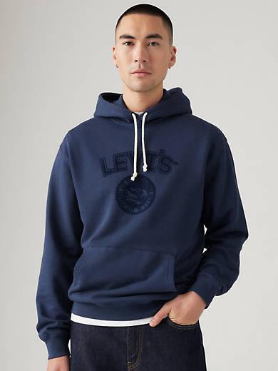 Relaxed Fit Graphic Hoodie Sweatshirt Product Image