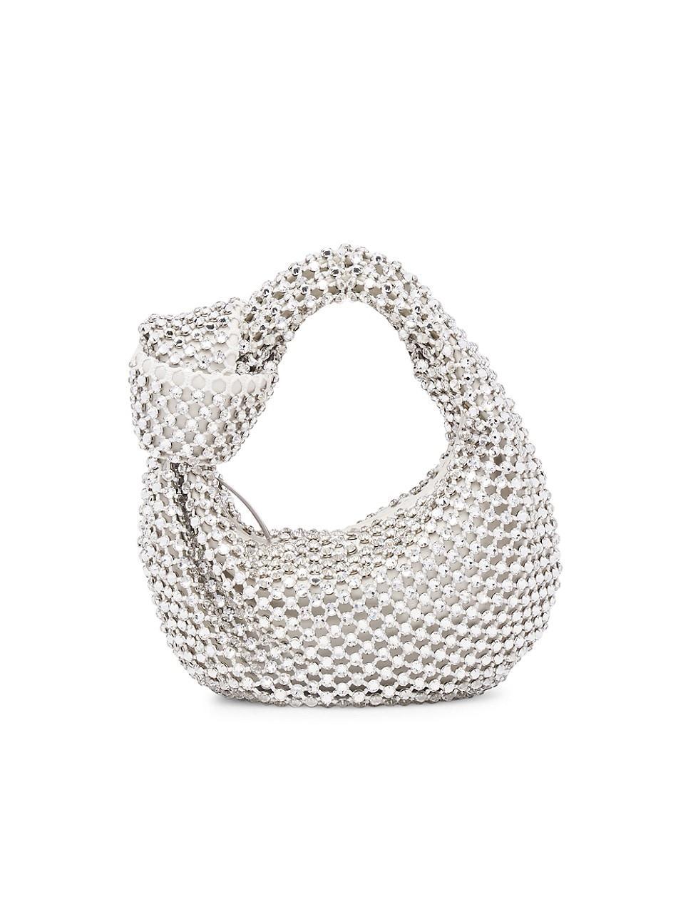 Bottega Veneta Mini Jodie Crystal Mesh Hobo Product Image