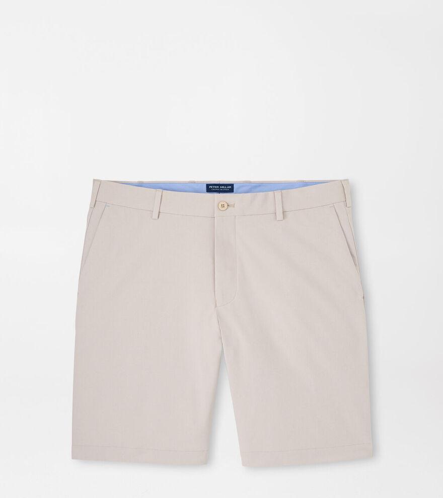 Peter Millar Crown Crafted Surge Performance Water Resistant Shorts in British Cream at Nordstrom, Size 42 Product Image