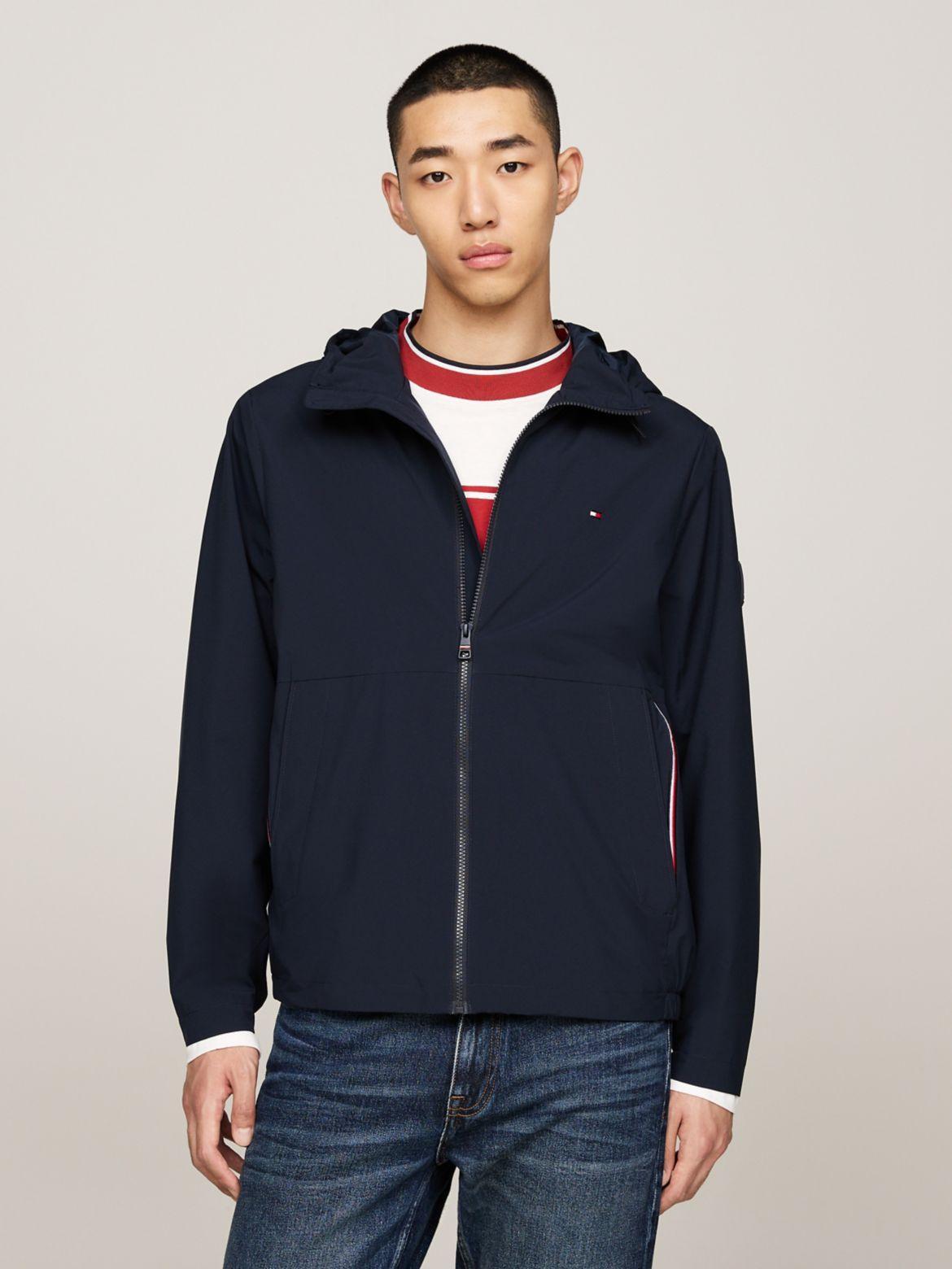 Tommy Hilfiger Men's Hooded Water-Repellent Jacket Product Image