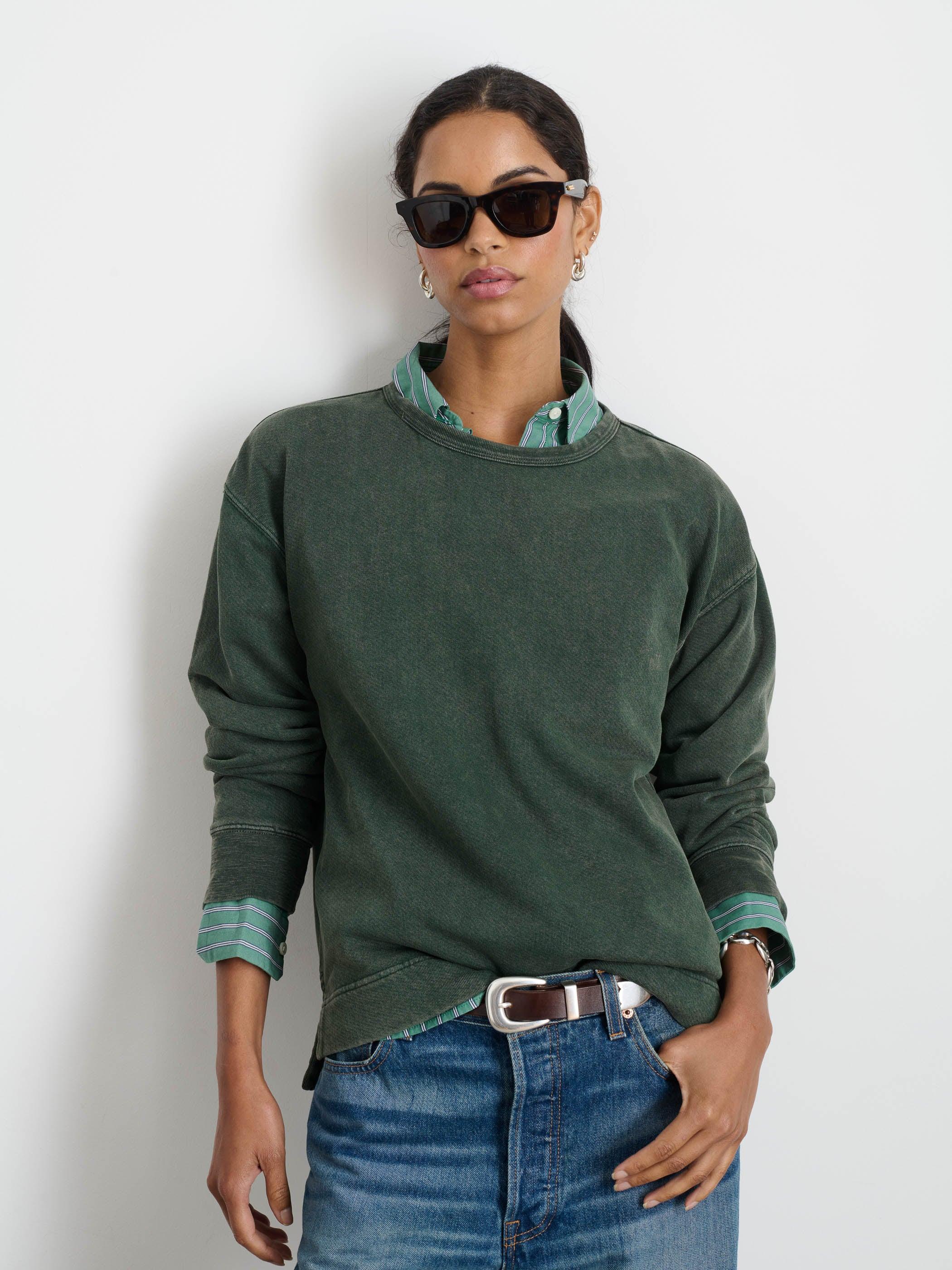 Frankie Sweatshirt In Vintage Wash Female Product Image