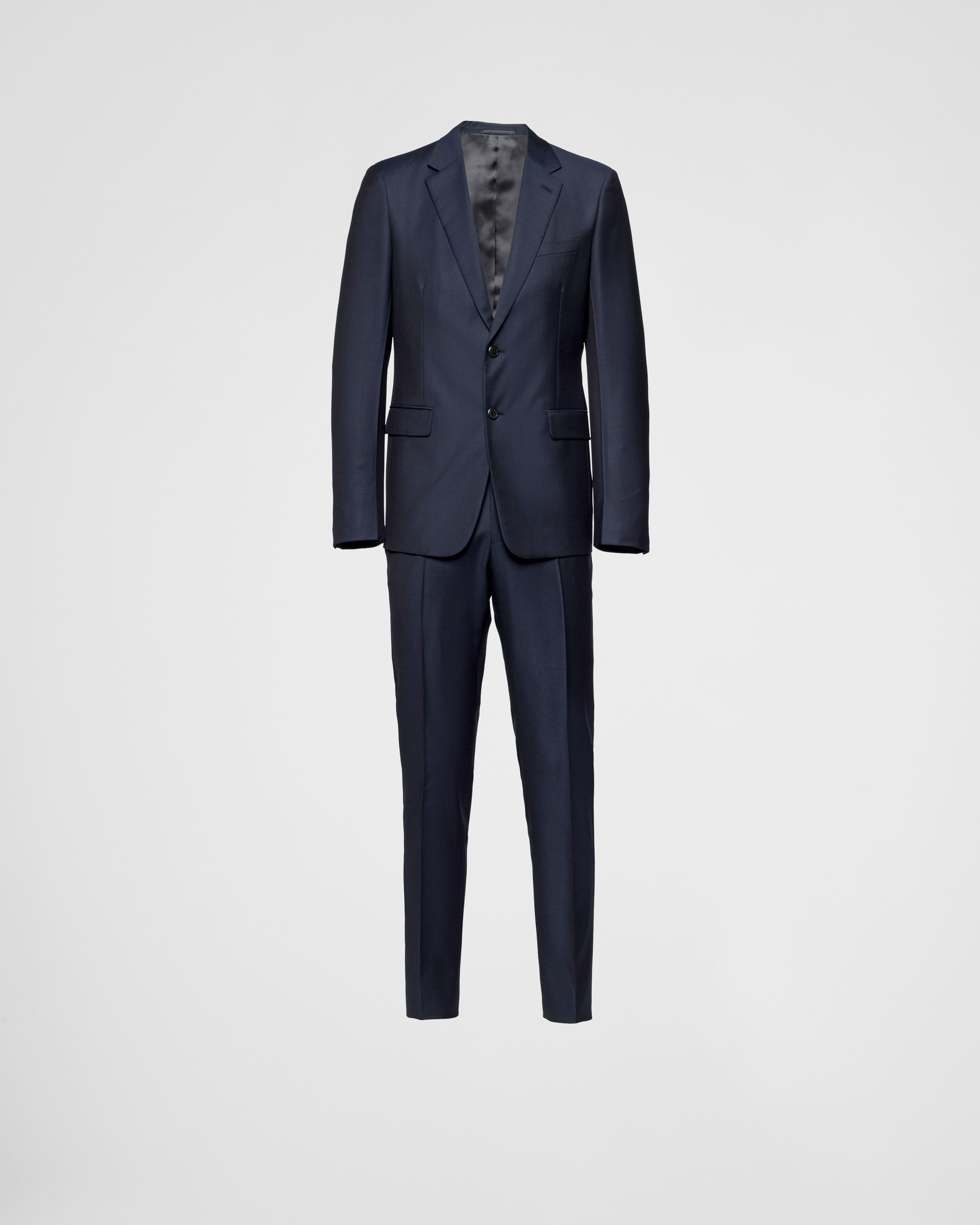 Single-breasted wool suit Product Image