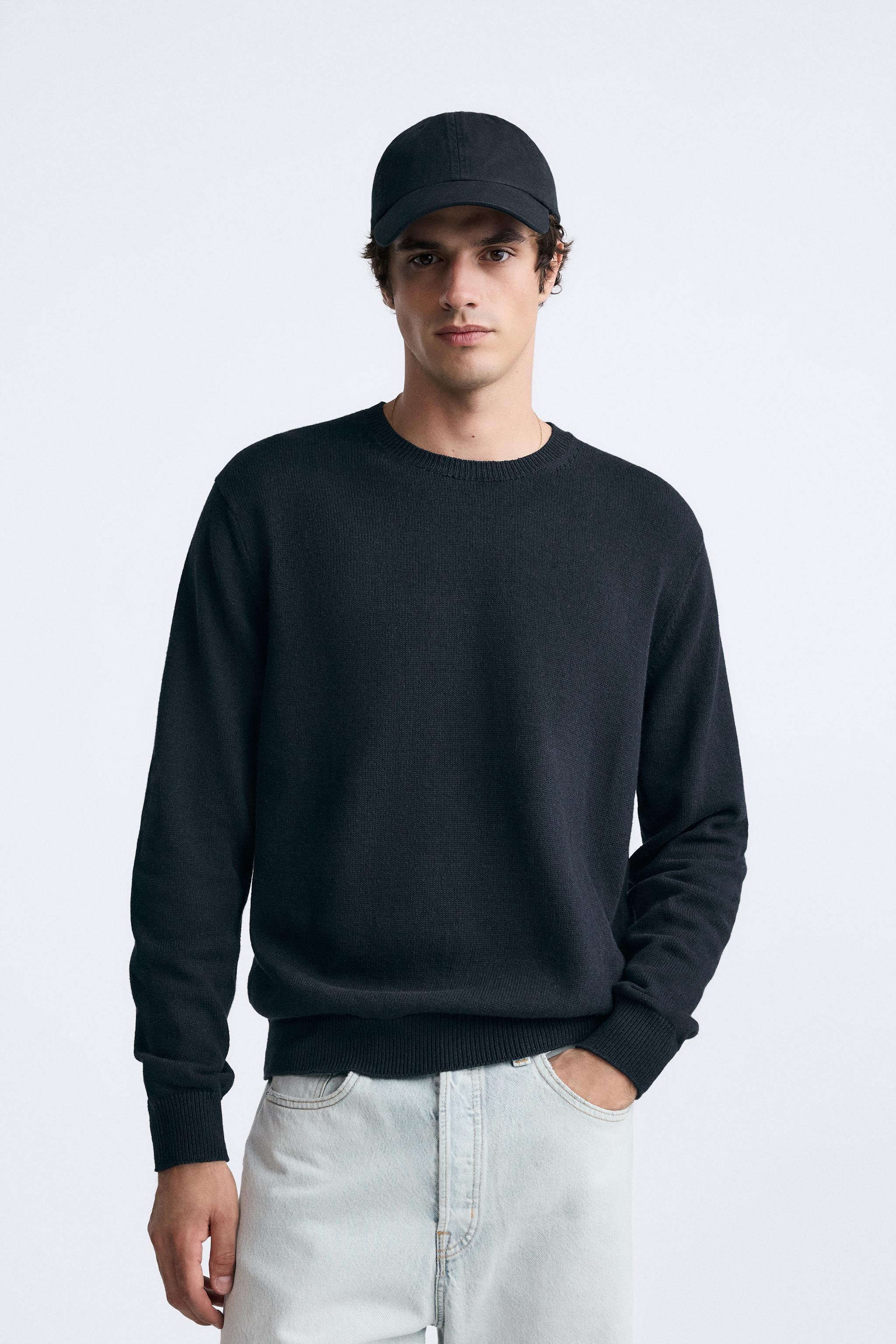 COTTON - LINEN BLEND SWEATER Product Image