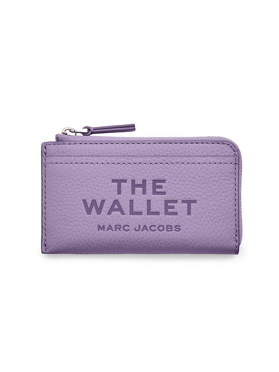 Womens Top Zip Leather Multi-Wallet Product Image