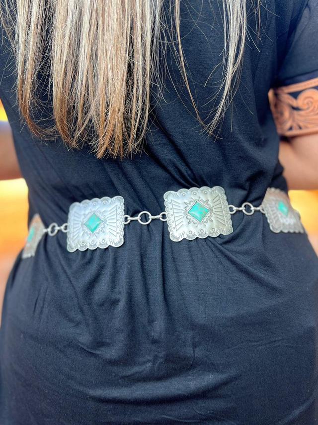 Spare Me Concho Chain Link Belt Product Image