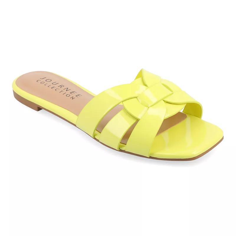 Journee Collection Arrina Womens Square Toe Sandals Product Image