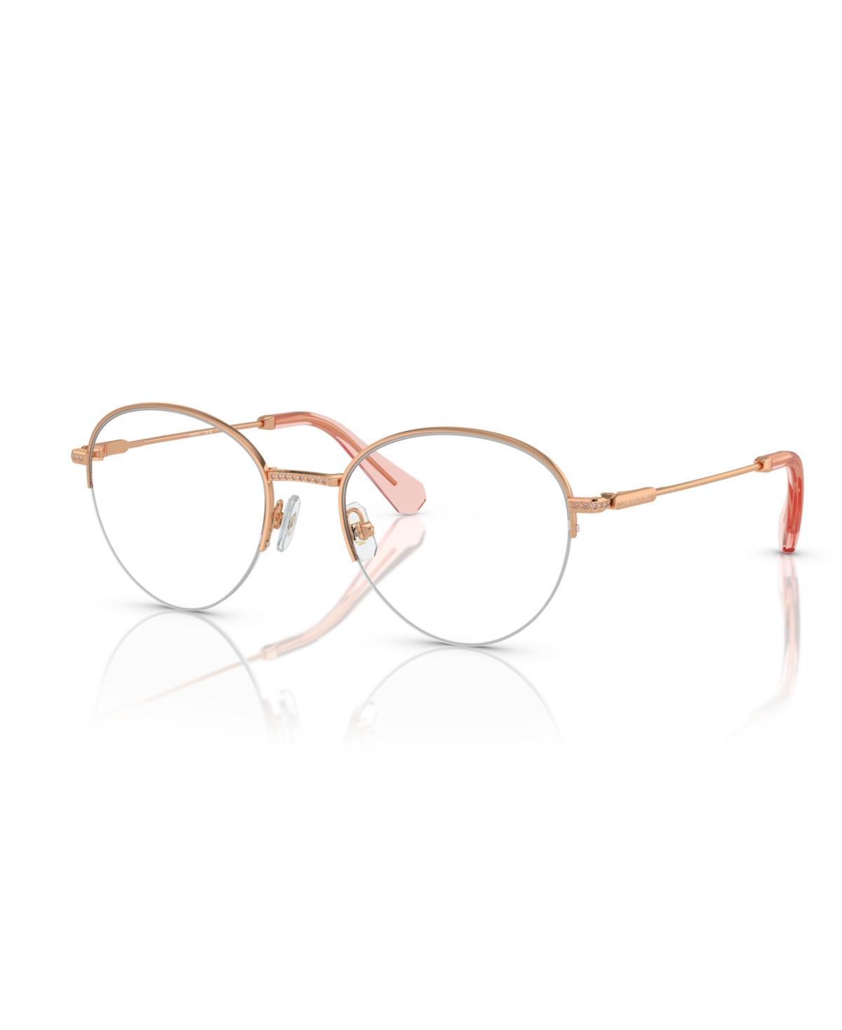 Swarovski Womens Eyeglasses, SK1004 - Rose Gold Product Image