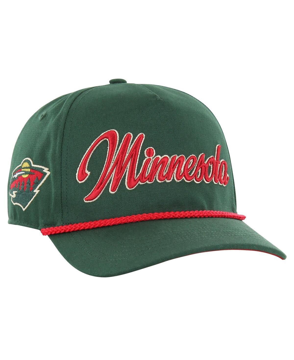 Mens 47 Minnesota Wild Overhand Logo Side Patch Hitch Adjustable Hat Product Image