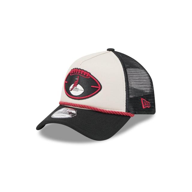 Arizona Cardinals 2024 Historic Sideline 9FORTY A-Frame Snapback Hat Male Product Image