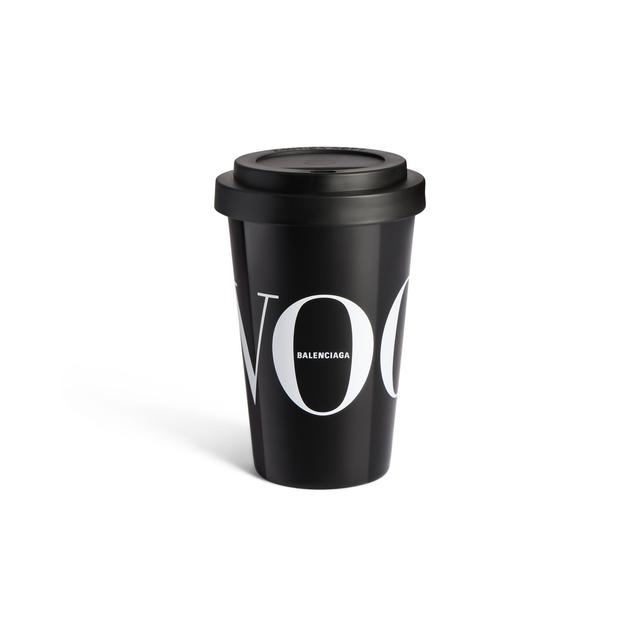 Balenciaga | Vogue Coffee Cup in Black Product Image