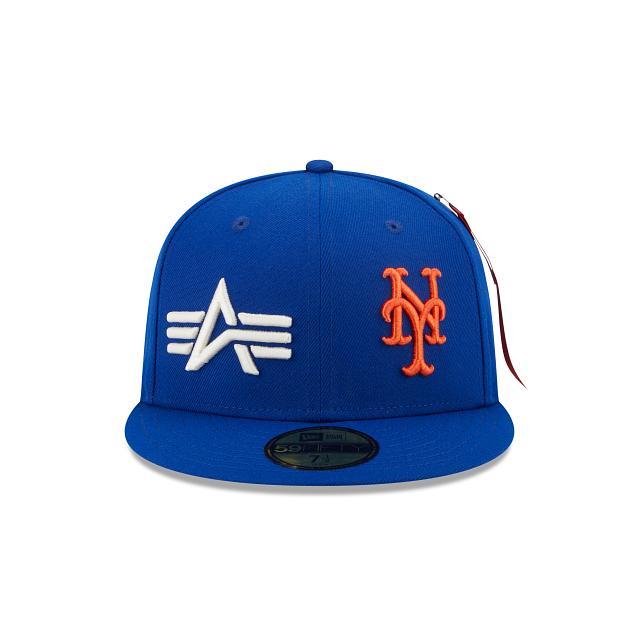 Alpha Industries X Houston Astros Dual Logo 59FIFTY Fitted Hat Male Product Image