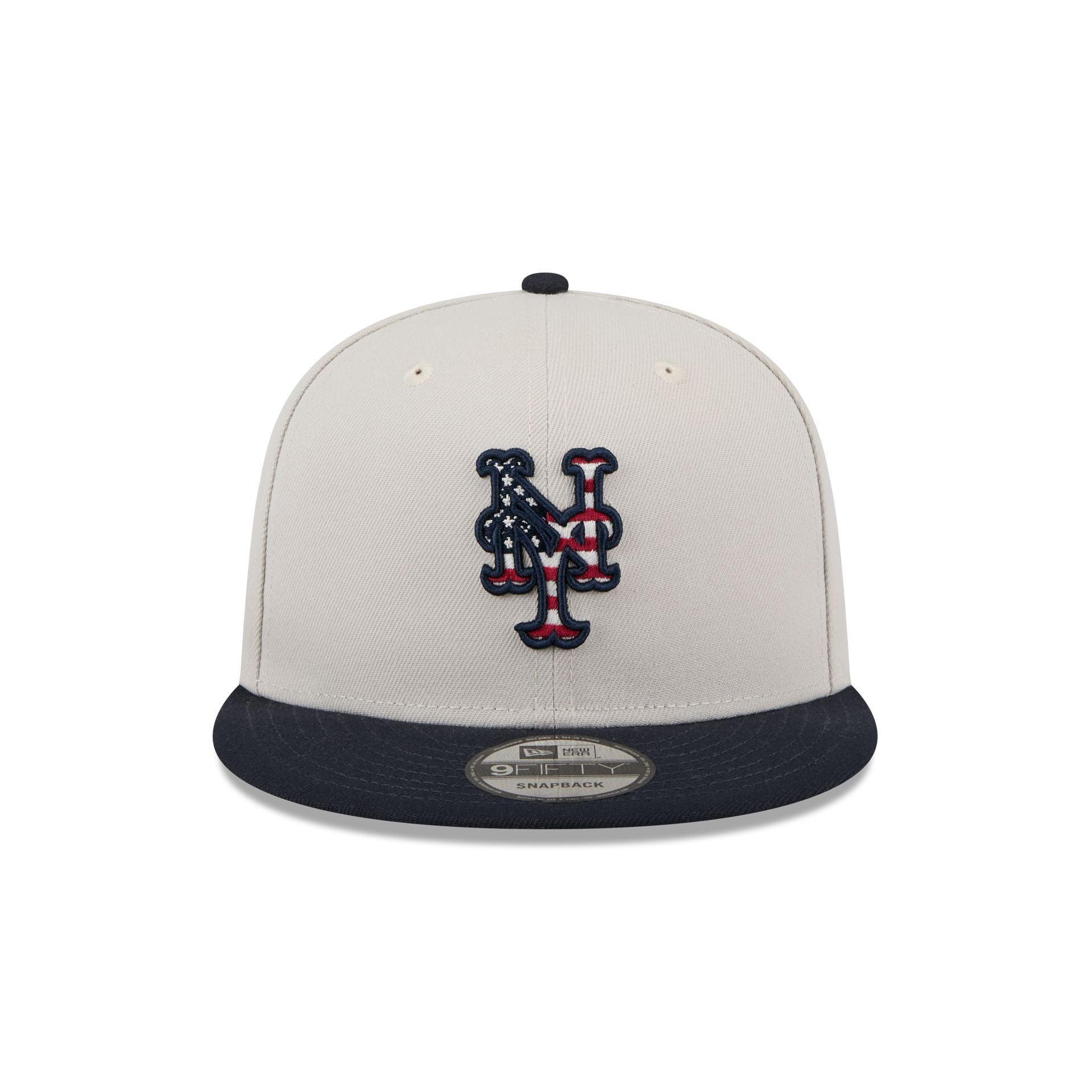 New York Mets Independence Day 2024 9FIFTY Snapback Hat Male Product Image