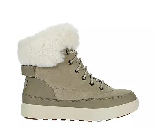 Koolaburra by UGG WOMENS RYANNA LACE UP FUR BOOT Product Image