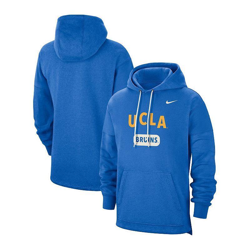 Mens Nike Blue Ucla Bruins Team Arch Fan Pullover Hoodie Product Image