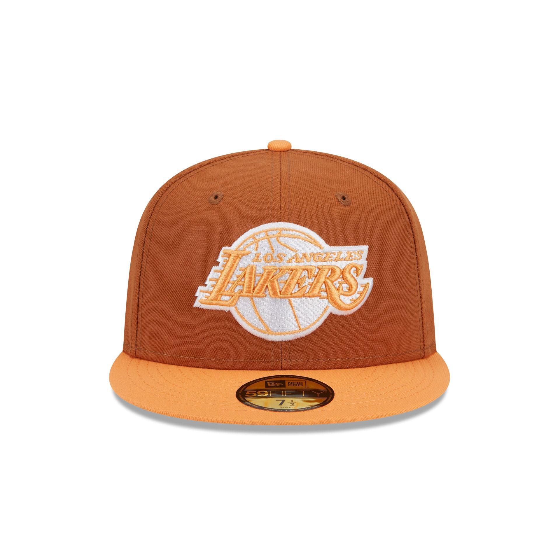 Los Angeles Lakers Color Pack Earthy Brown 59FIFTY Fitted Hat Male Product Image