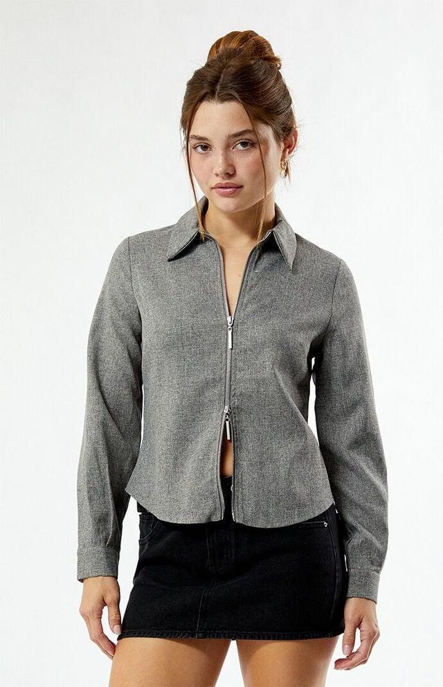 Another Girl Women's 2-Way Zip Jacket Product Image